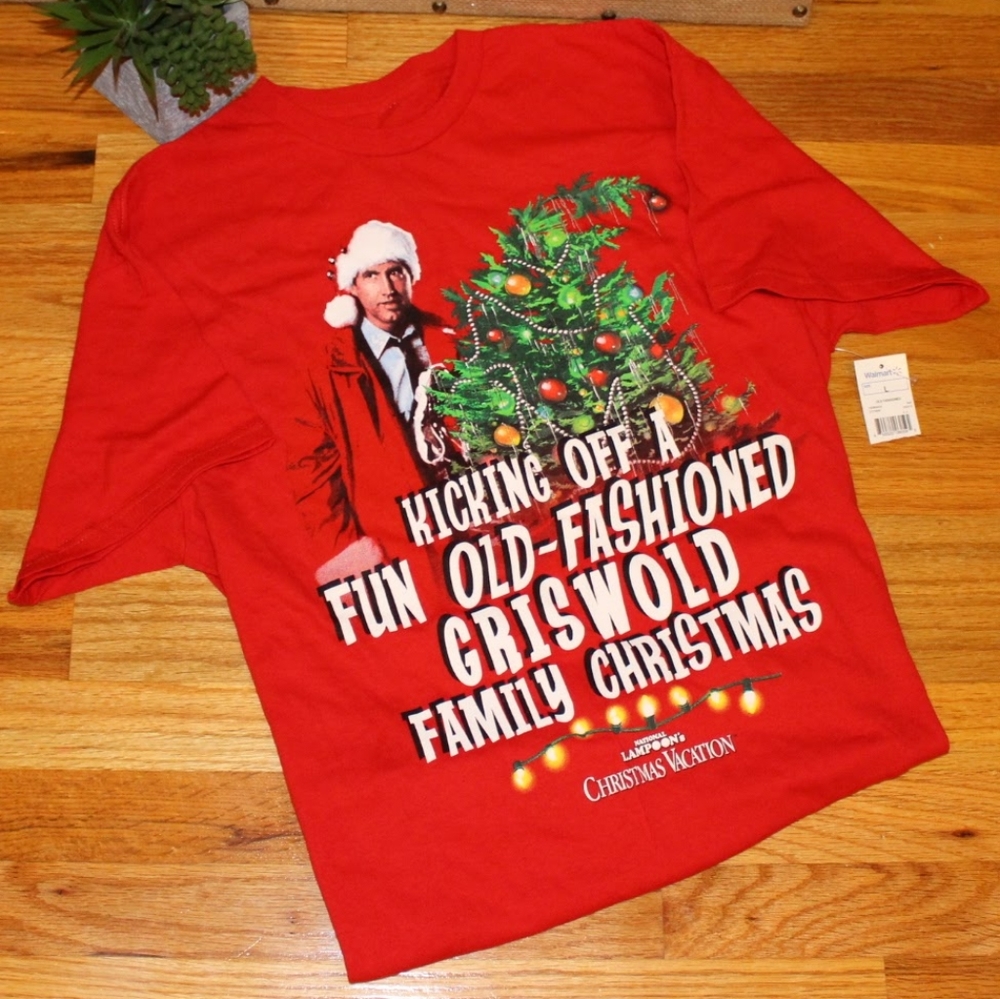 National Lampoon's Griswold Christmas Tshirt NWT